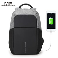 Multifunction USB charging Men 15inch Laptop Backpacks